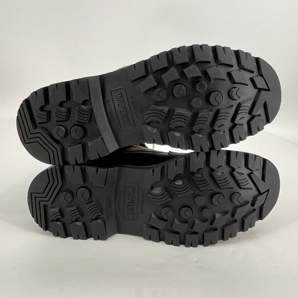 Wolverine Floorhand Work Boot Size 12M Black Leather Waterproof New In Box - Picture 14 of 16